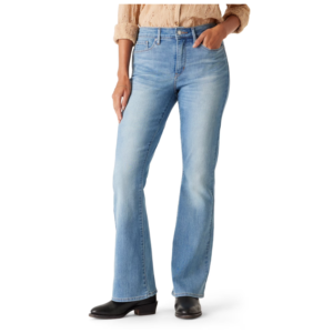 Women's and Women's Plus Mid Rise Slimming Bootcut Jeans
